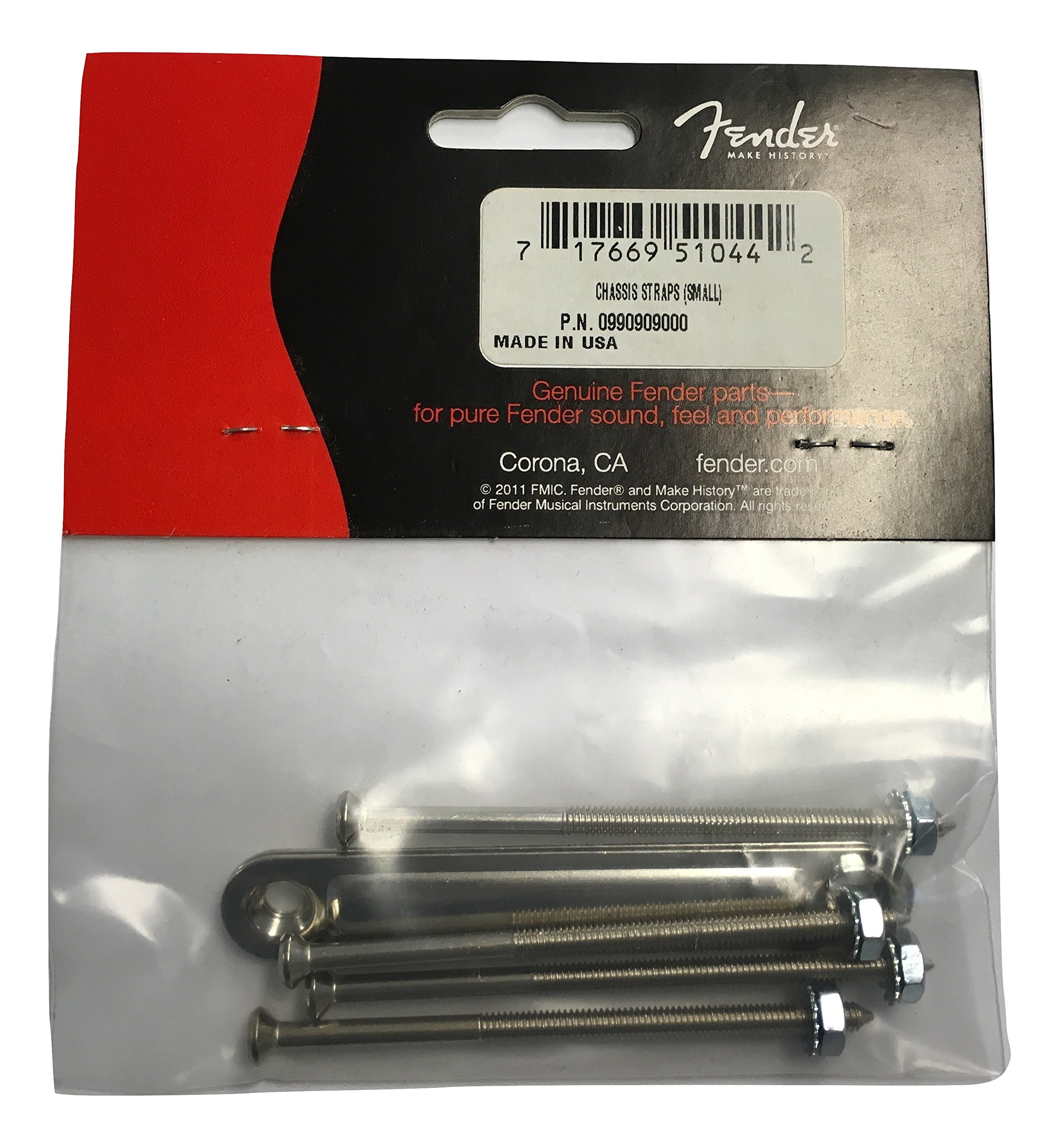 ナンバーナイン フェンダー　サスペンダー Amazon.com: Fender Pure Vintage Chassis Straps, Small, Chrome